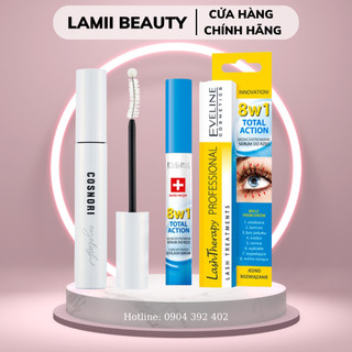 Huyết thanh Dưỡng mi COSNORI / Eveline 8 in 1 Total Action Lash Therapy Professional