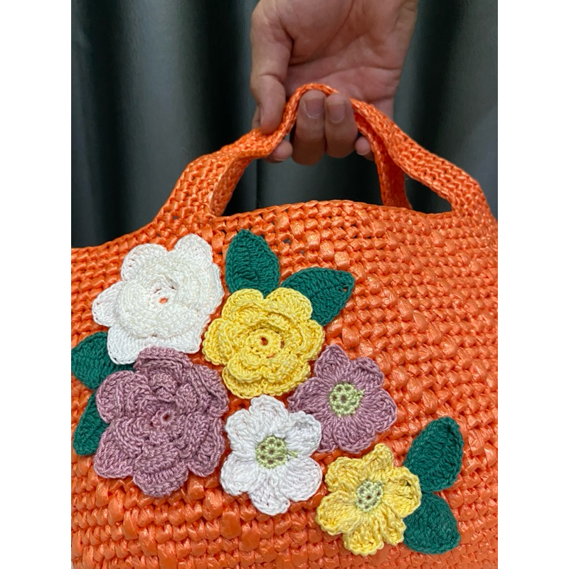 Túi xách tay si handmade của Nhật tái chế từ nilong