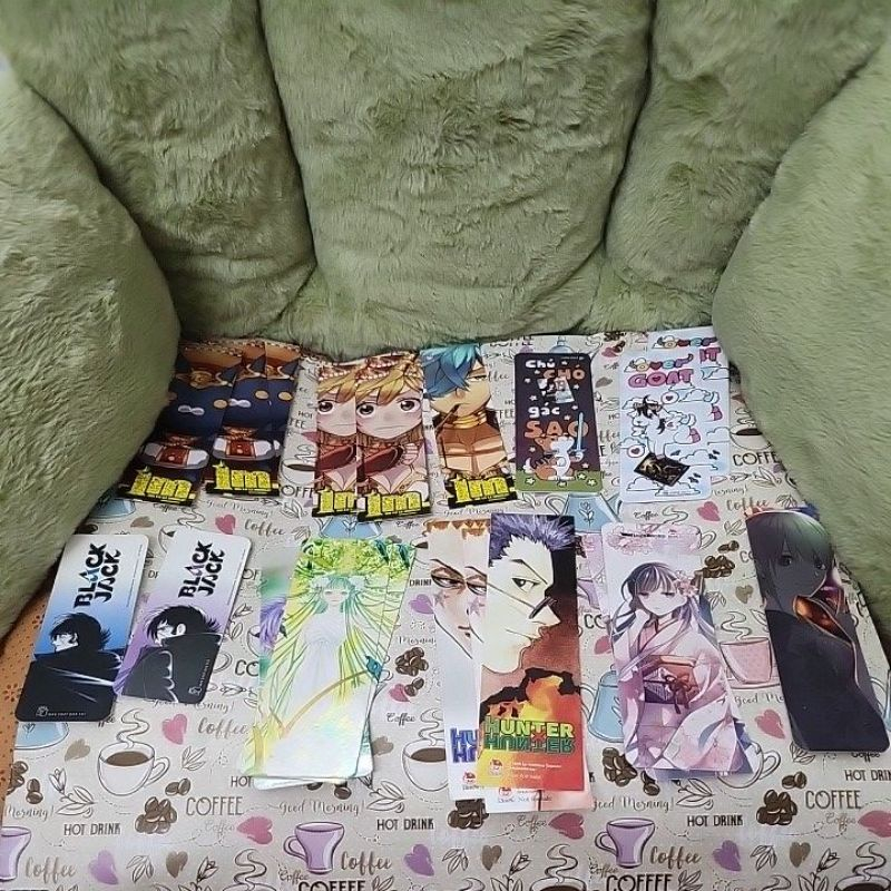 Bookmark manga/comics lẻ (tùy chọn phân loại)