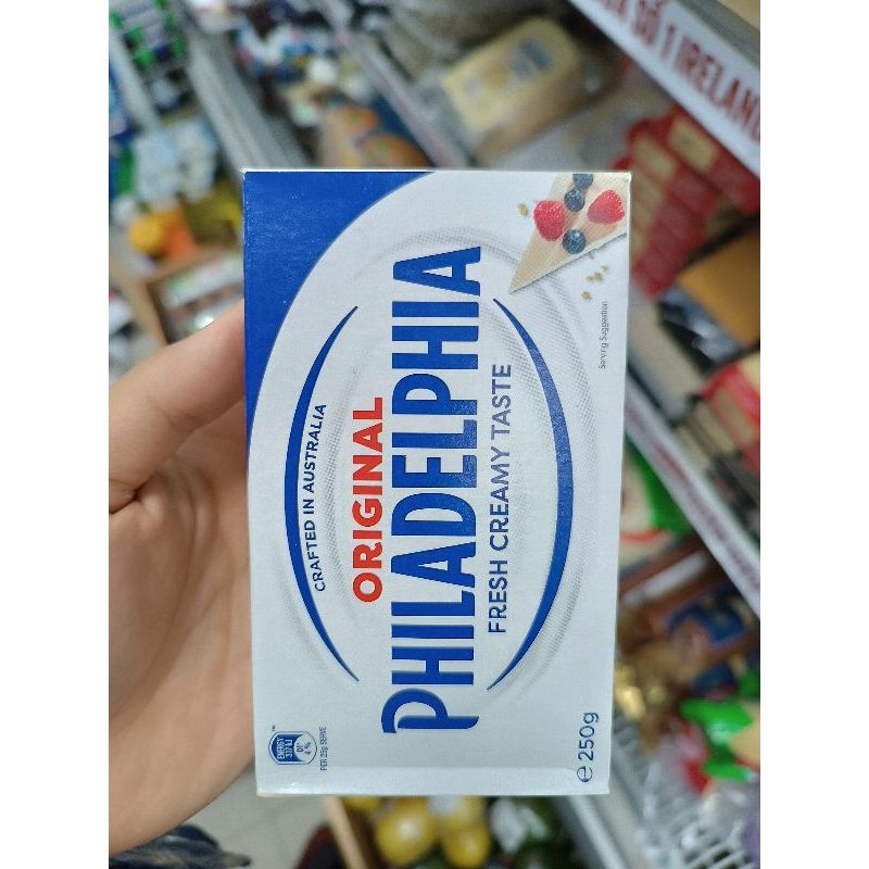 Phô mai kem Cream Cheese hiệu Philadelph – khối 250g