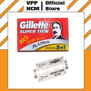 Lưỡi Dao Lam Gillette (nguyên hộp 5 cái)