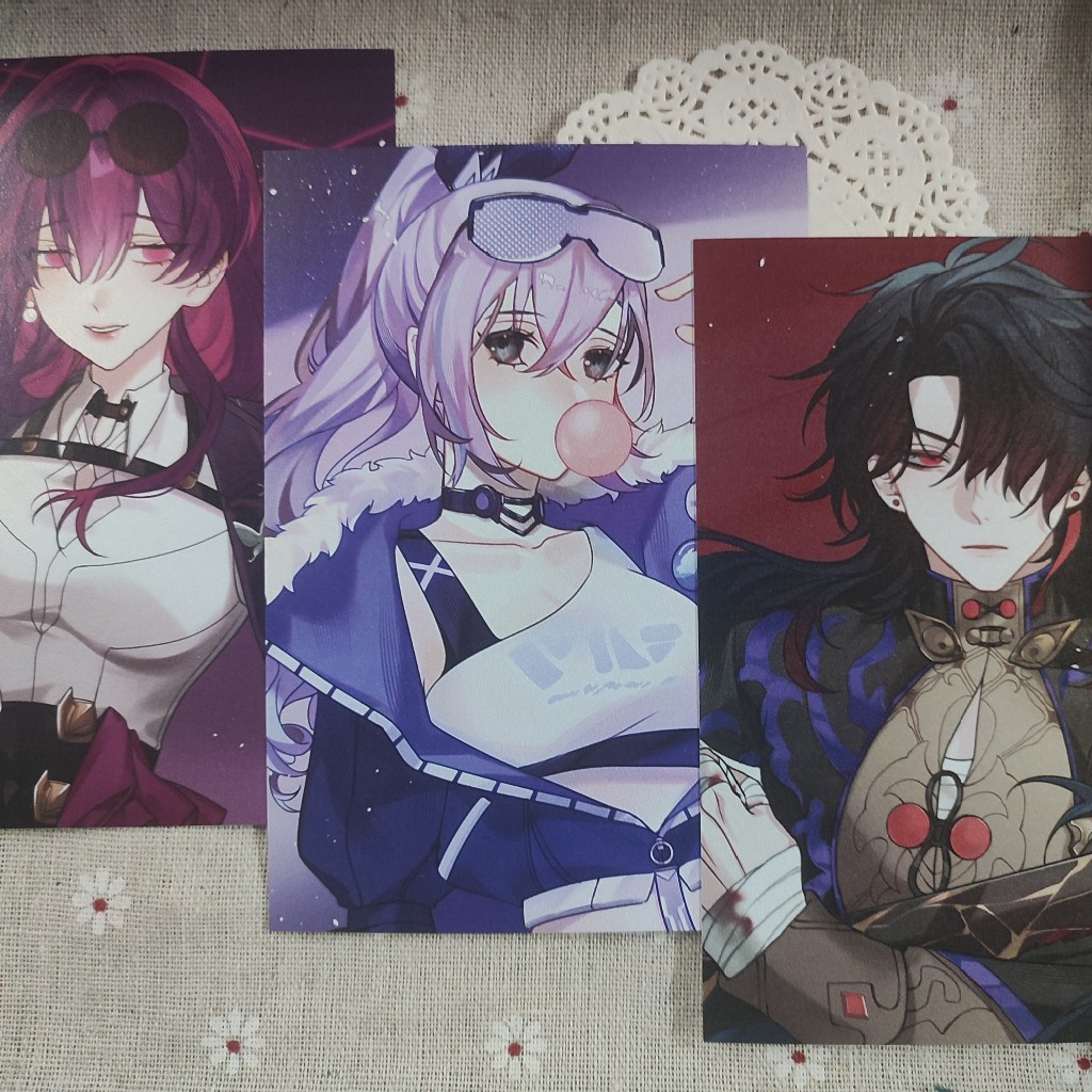 Artprint/Postcard Honkai: Star Rail A6 xinhdeptuyetvoi