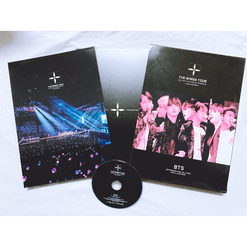 Bts album The wings tour 2017 đã khui seal, gồm cd và photoobook như hình.