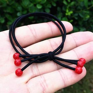 Dây cột tóc buộc tóc dễ thương hình cherry
