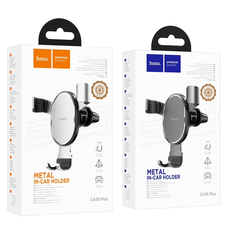 GIÁ ĐỠ ĐIỆN THOẠI, KẸP ĐIỀU HÒA TRÊN ÔTÔ HOCO CA56 - CHÍNH HÃNG