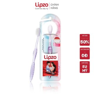 Bàn Chải Đánh Răng Lipzo Crystal Love For Girl Cho Nữ Giới  Công Nghệ Lông Nở Kết Hợp Chỉ Tơ Nha Khoa