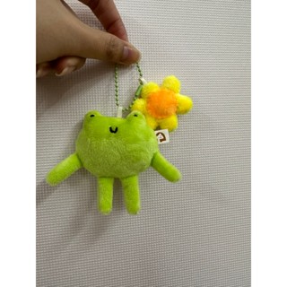 Móc khóa ếch bàn tay dễ thương, 7cm - gấu bông đình may