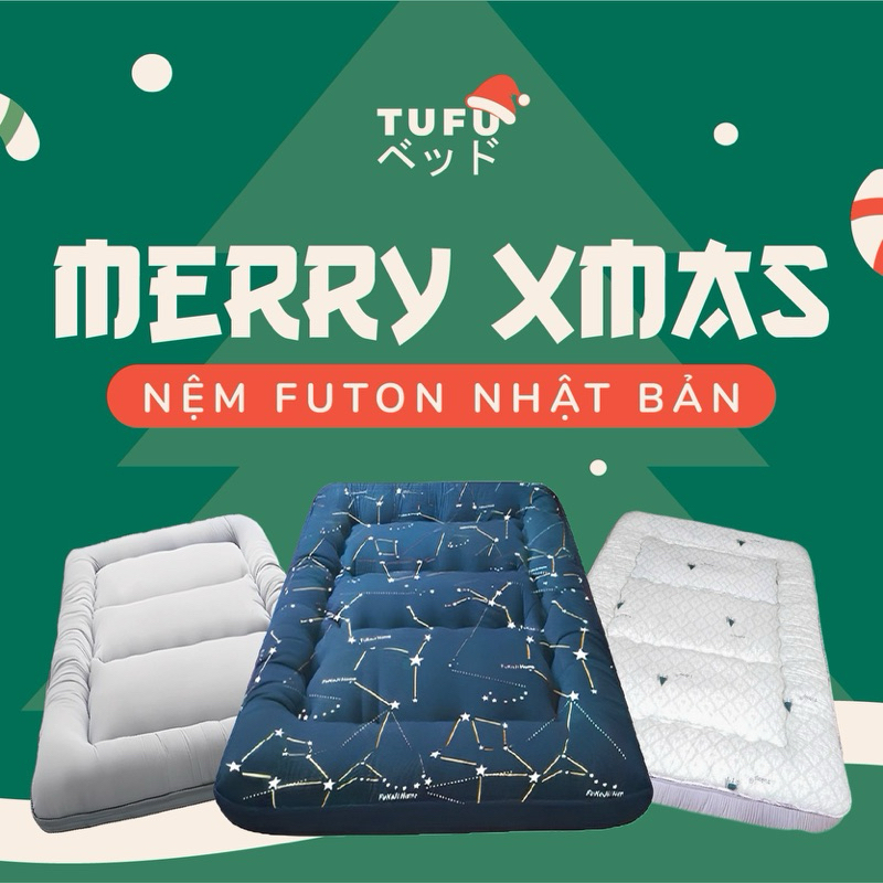 Nệm Topper xuất Nhật - Kích thước 1m/1m4/1m6/1m8 - Trải giường, trải sàn tiện lợi