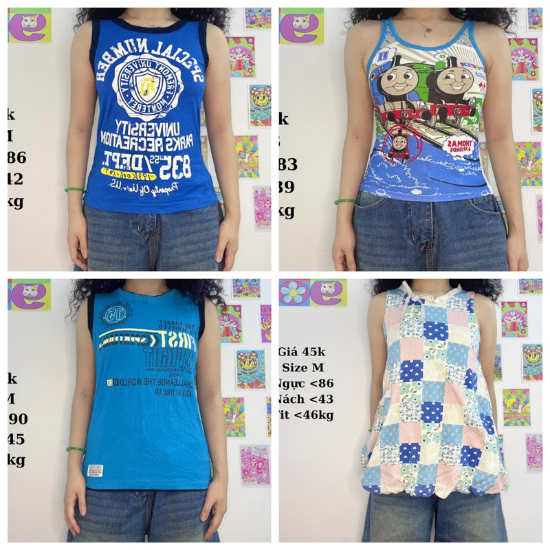 Áo baby tee 2hand