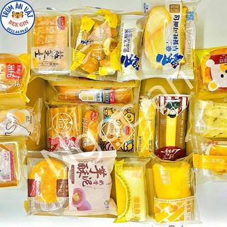 Sẵn 25 bánh mix đài loan không trùng vị - ăn vặt beegin