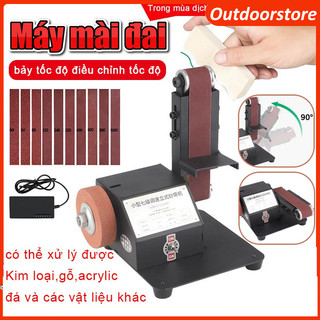 🔥freeship🔥 máy mài đai,máy mài cạnh,đánh bóng mini diy,puly gắn cho máy mài đai, máy cưa,đai chà nhám
