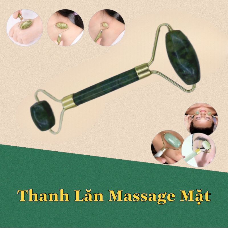 Thanh lăn massage mặt đá cẩm thạch
