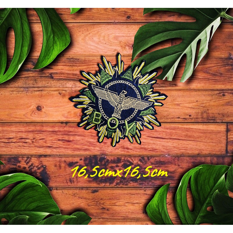 Sticker Vải Thêu TẶNG KEO ỦI Hình Chim Boy Cao Cấp Chuyên Dụng Trang Trí Quần jeans Áo Thun