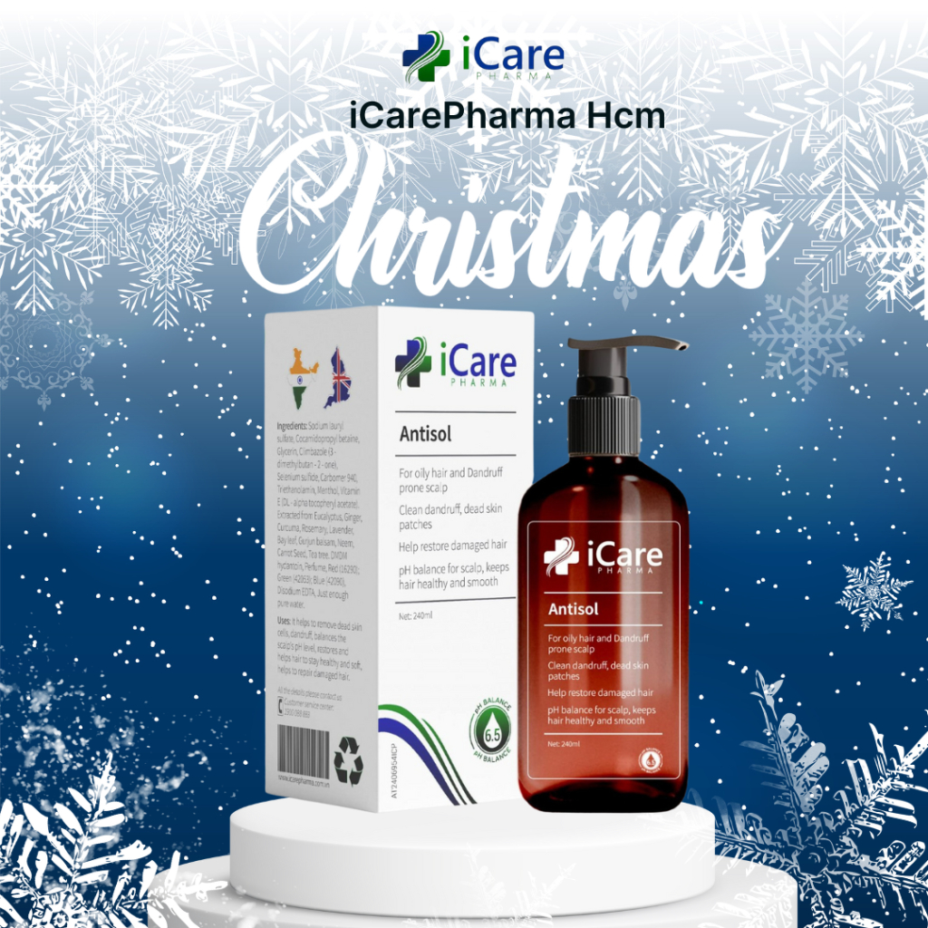 Dầu Gội Sạch Gàu Chiết Xuất Dược Liệu Antisol Hiệu Quả Nhanh, An Toàn Tuyệt Đối