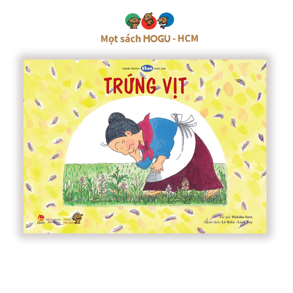 Sách Ehon Nhật Bản - Phát triển tư duy cho bé từ 3 tuổi - Trứng vịt