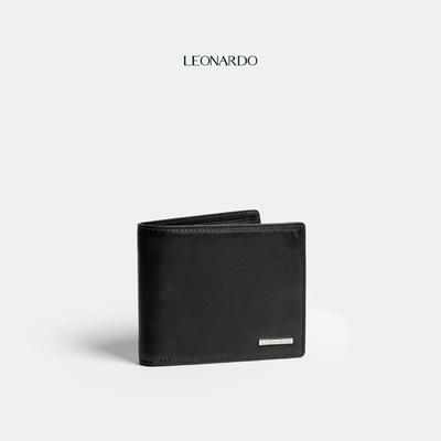 Ví da nam Leonardo Ví Henry RFID da Swift mềm sang trọng chống sóng vô tuyến bảo mật thông tin cao cấp