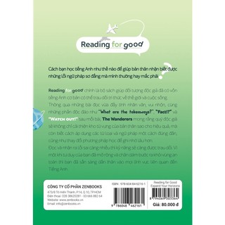 (Quà Tặng Không Bán) Sách - Reading For Good - Expand Your Horizons