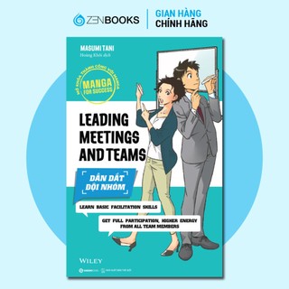Sách - manga for success - dẫn dắt đội nhóm