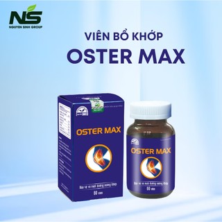 Viên bổ xương khớp OSTER MAX, giảm đau, viêm sưng xương khớp – Đau lưng - Tê bì chân tay, nhức mỏi vai gáy hộp 60 viên