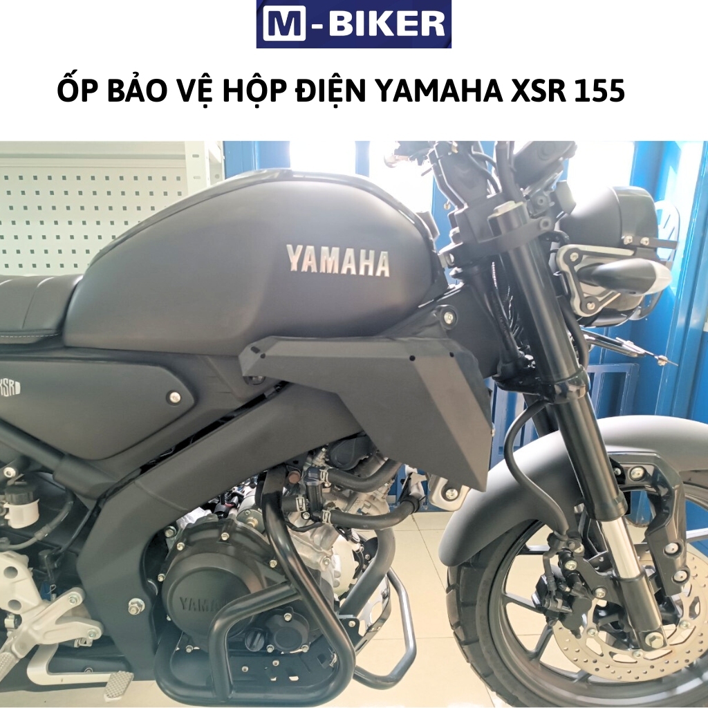Ốp bảo vệ hộp điên yamaha xsr155 xs155r chính hãng mbiker