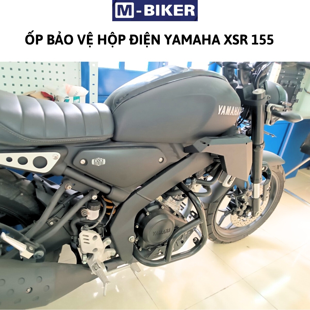 Ốp bảo vệ hộp điên yamaha xsr155 xs155r chính hãng mbiker