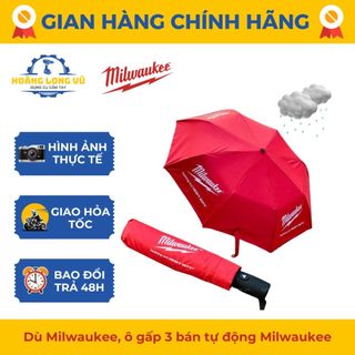 Dù Milwaukee, ô gấp 3 bán tự động Milwaukee, Ô che nắng Milwaukee