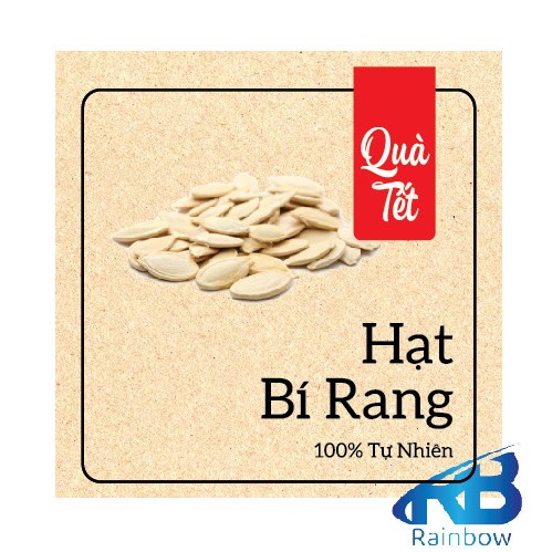 Set  30 Tem tết giấy karaft dán hộp, hủ, chai, lọ đựng mứt Tết, khô, hộp quà tặng.