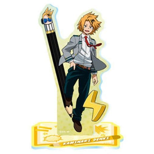 Standee mô hình nhân vật My Hero Academia - Ensky - Acrylic Stand Collection BASE YELLOW-RED - Kaminari Denki