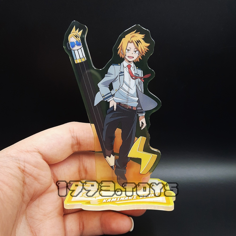 Standee mô hình nhân vật My Hero Academia - Ensky - Acrylic Stand Collection BASE YELLOW-RED - Kaminari Denki