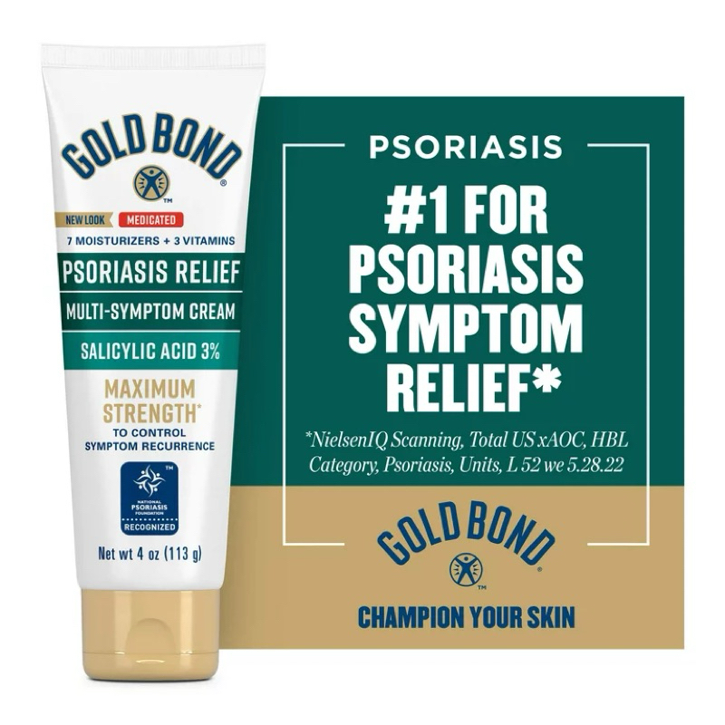 Kem dưỡng cho da kích ứng, vảy nến Gold Bond Psoriasis Multi-Symptom Relief