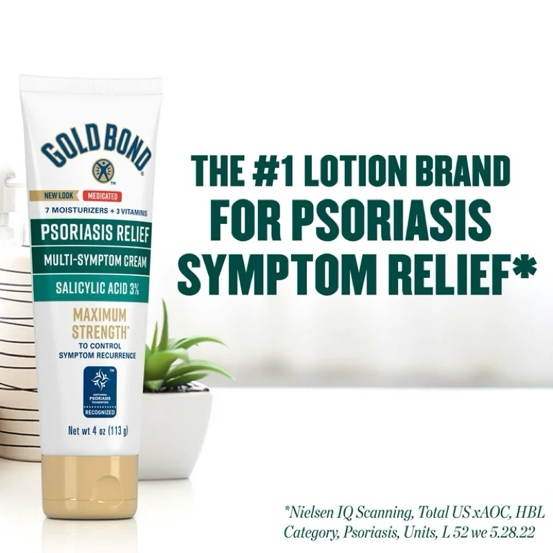 Kem dưỡng cho da kích ứng, vảy nến Gold Bond Psoriasis Multi-Symptom Relief
