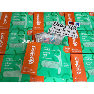 Tăm chỉ nha khoa Plackers Micro Line - Hàng Mỹ