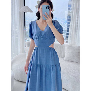 Đầm Hd cutout lưng