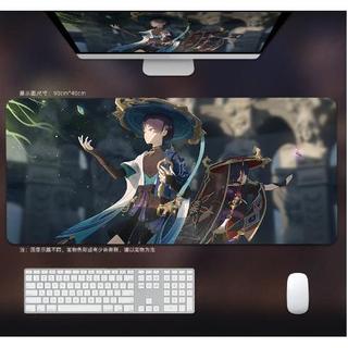 Lót chuột game Genshin impact size to 400x900x3mm game pad rất nhiều mẫu