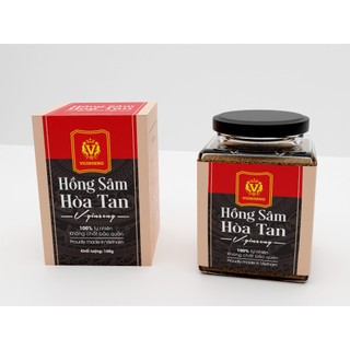 Bột Hồng sâm hòa tan V-Ginseng 100gr