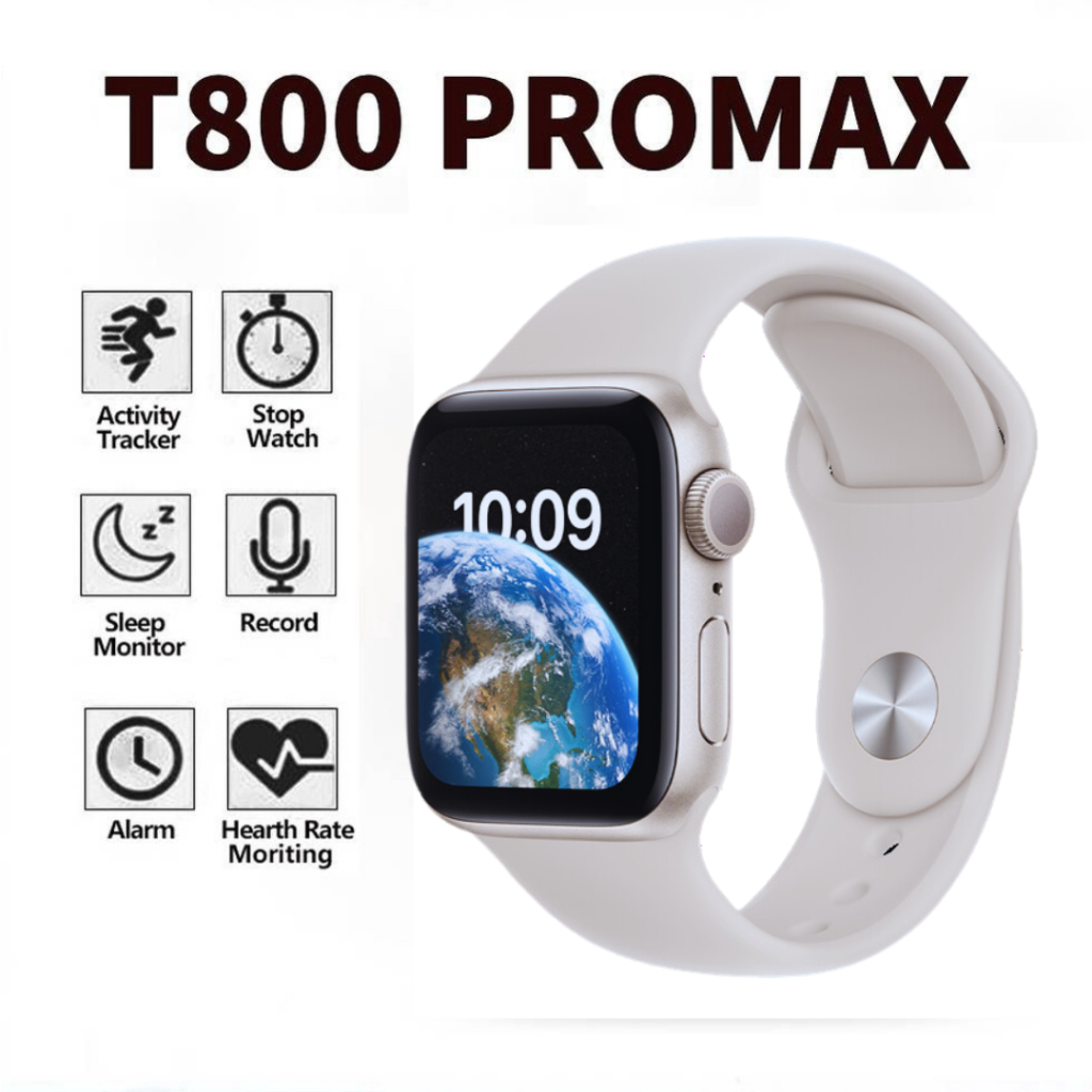 Đồng Hồ Thông Minh Nam Nữ K10/T2000/T800 Promax,Bluetooth 5.0 Đo Nhịp Tim,Nghe Gọi Kết Nối Điện Thoại