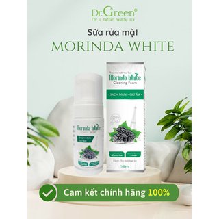 Sữa Rửa Mặt Morinda White | Dr.Green | Chai tạo bọt 100ml