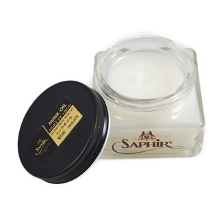 Kem dưỡng và chống thấm nước cho da dầu Oiled leather cao cấp Saphir MDO MINK OIL 75ml NK Pháp