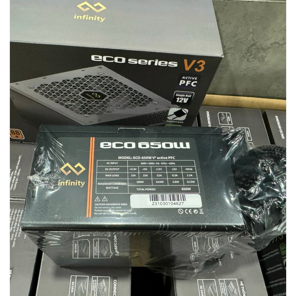 Nguồn Máy Tính Infinity ECO 650W