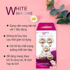 Serum Tinh Chất Dưỡng Trắng Da Serum White Skin Care Hộp 30 viên. đánh thức làn da, tự tin tỏa sáng