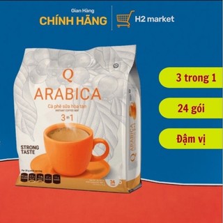 Cà phê sữa Arabica Trần Quang 480g instant Coffee mix 3 in 1
