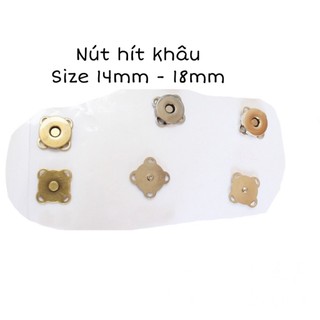 1 bộ Nút hít khâu kích thước 14mm, 18mm