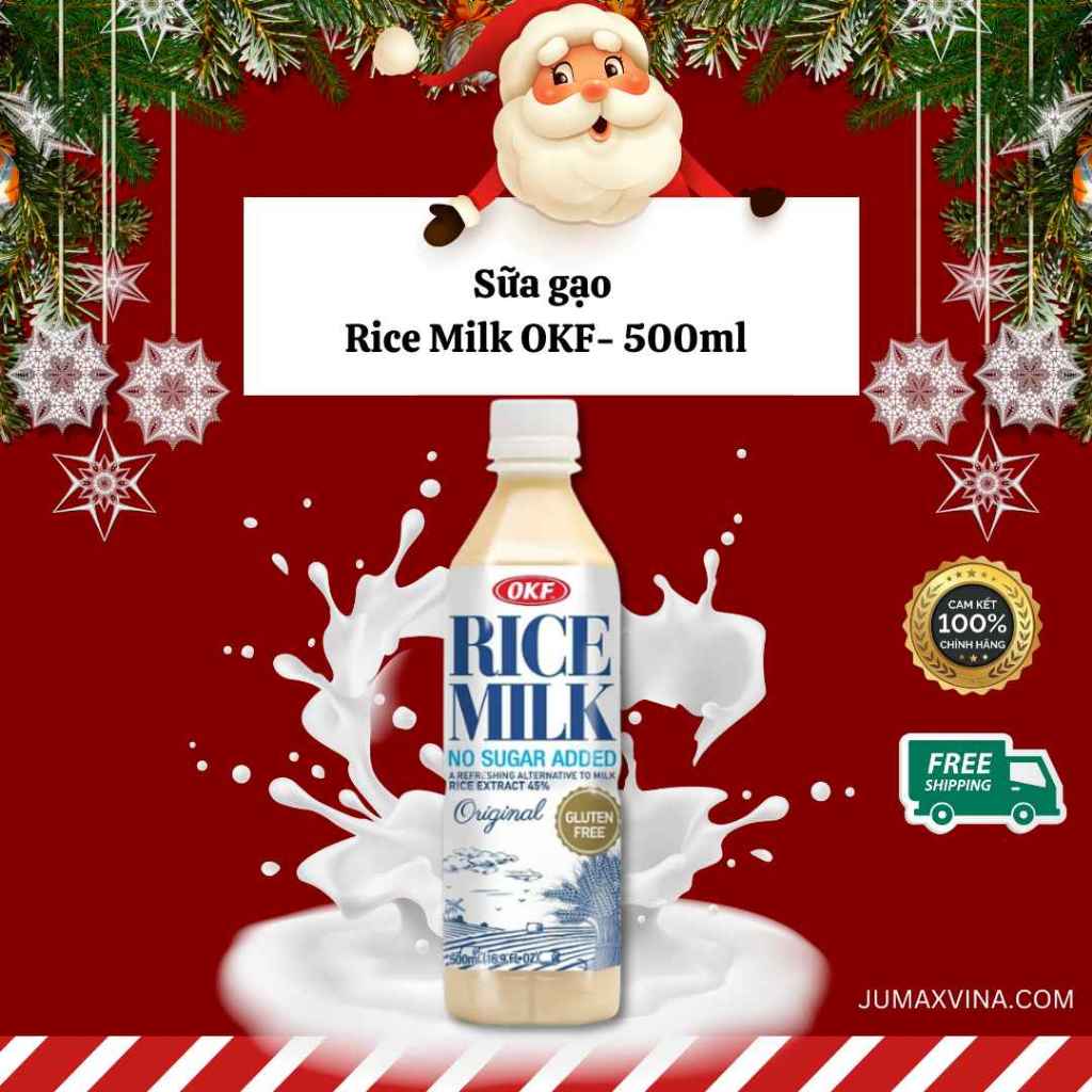 Sữa gạo đường ăn kiêng Rice Milk OKF- 500ml