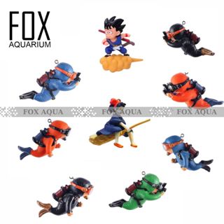 Mô hình trang trí bể cá Songoku, Thợ Lặn Biển,mẻo mặt trăng, phù thuỷ,... Trang Trí Bể Cá Cảnh, Thủy Sinh
