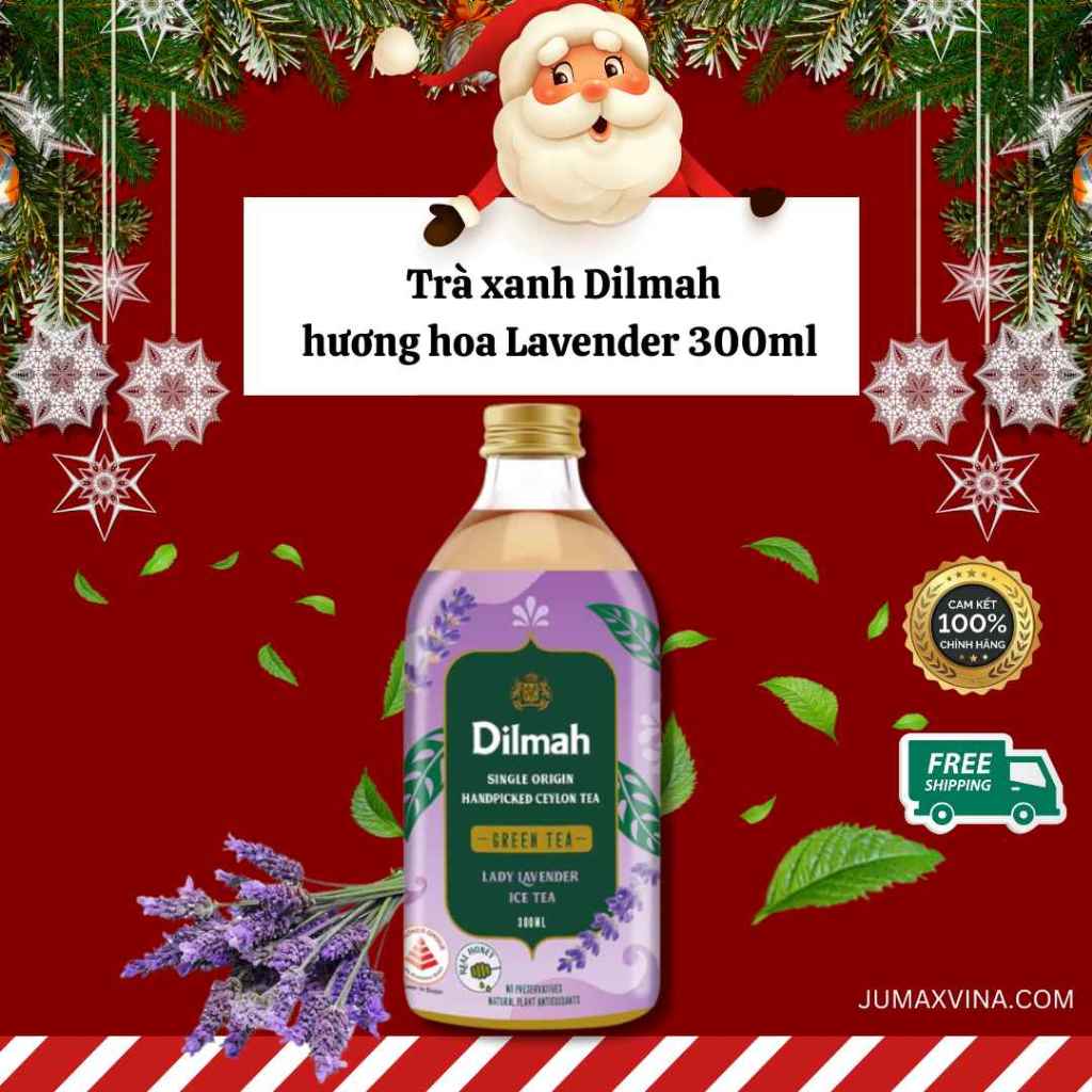 TRÀ XANH DILMAH HƯƠNG HOA LAVENDER