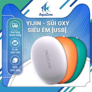 Máy sủi oxy mini cổng kết nối USB YIJIN - sục khí oxi cho bể cá cảnh siêu êm và nhẹ (1 bộ gồm dây sủi, cục sủi, dây usb)