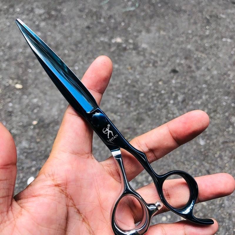 Kéo cắt tóc titan CNB63 thép VG10 size 6.3inch