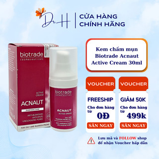 Kem chấm mụn Biotrade Acnaut Active Cream 30ml