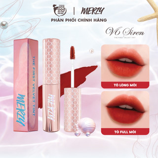  Son Kem Lì, Bền Màu, Lâu Trôi Merzy The First Velvet Tint 4.5g
