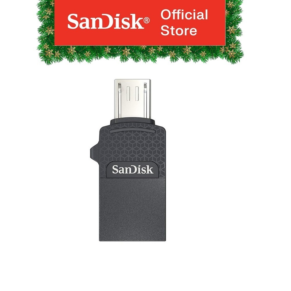 Combo USB OTG SanDisk DD1 16GB Ultra Dual Drive micro USB + Đầu đọc thẻ micro